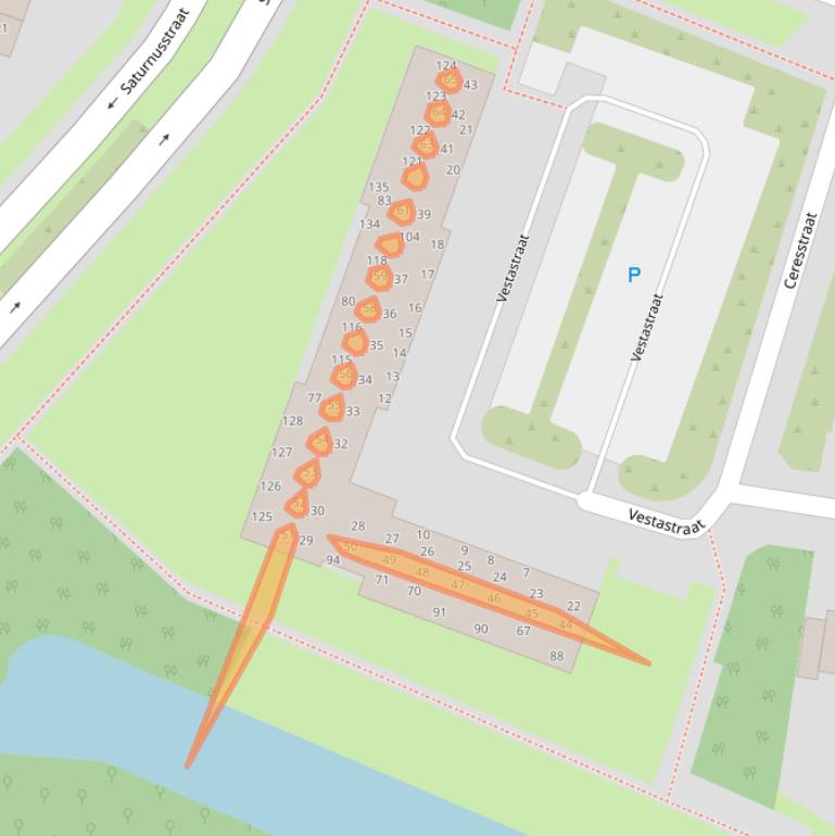 Kaart van postcodegebied 1829XP.