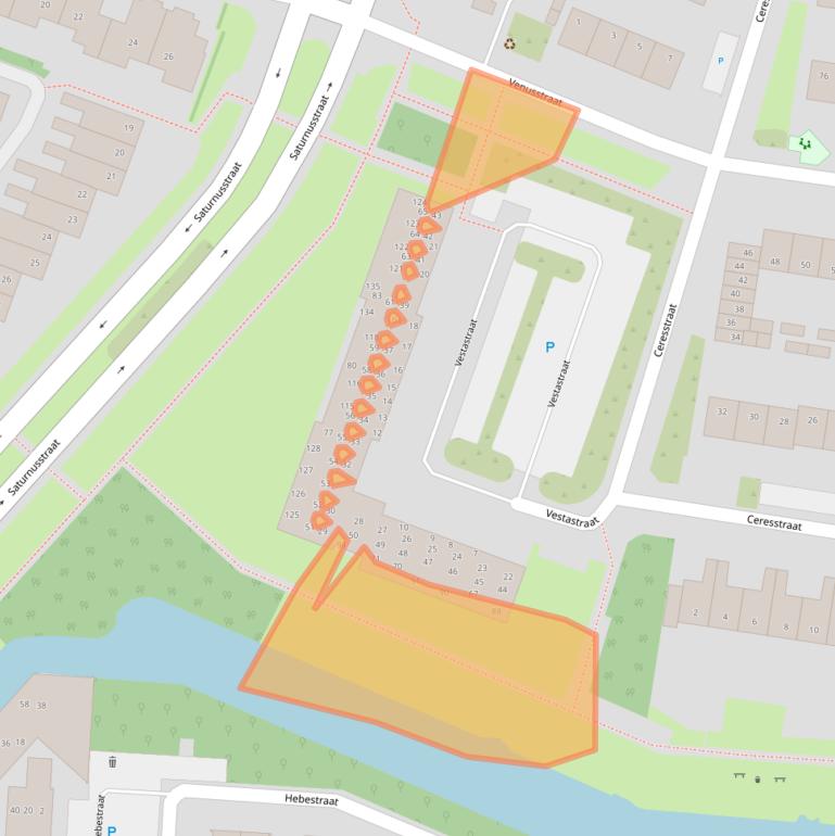 Kaart van postcodegebied 1829XS.