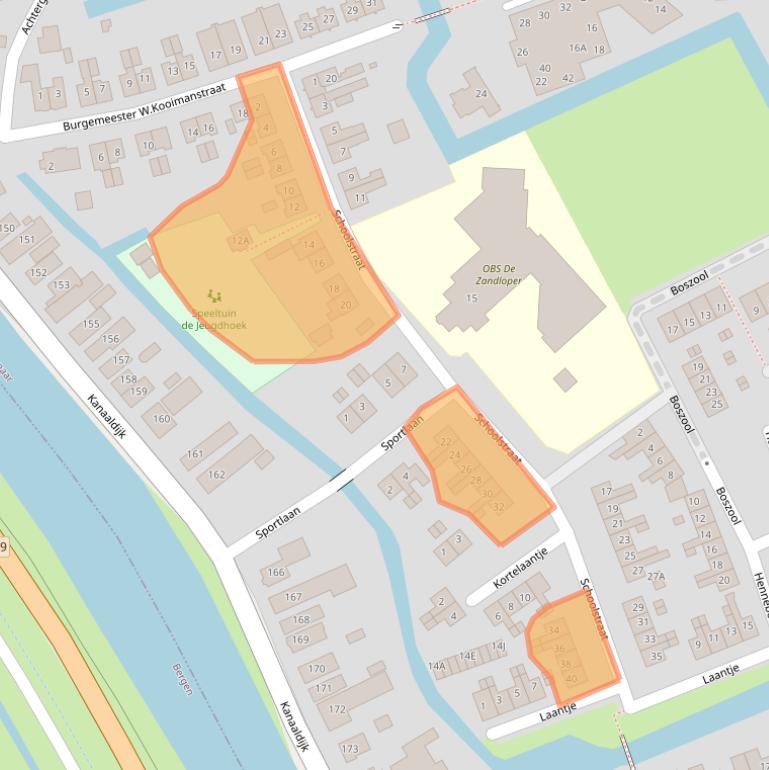 Kaart van postcodegebied 1831CD.