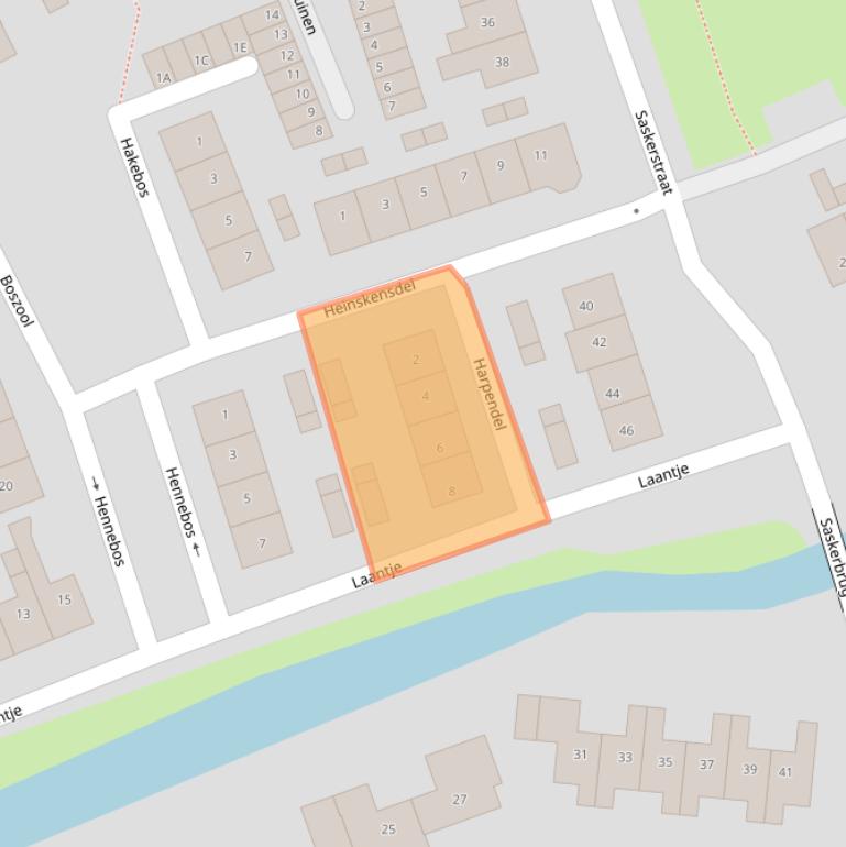 Kaart van postcodegebied 1831CM.