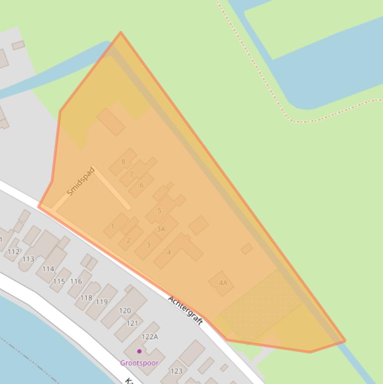 Kaart van postcodegebied 1831GG.