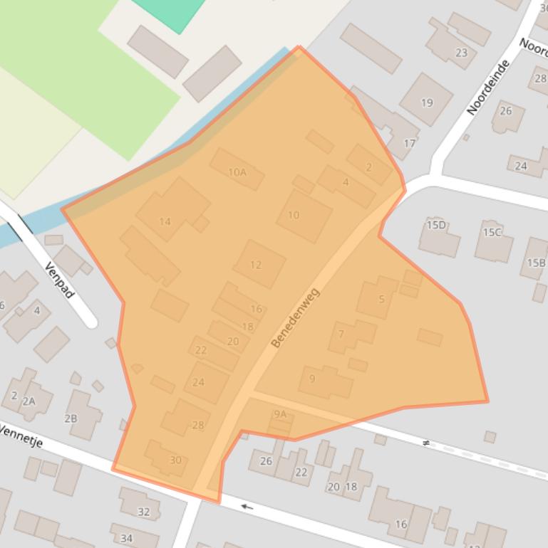 Kaart van postcodegebied 1834AH.