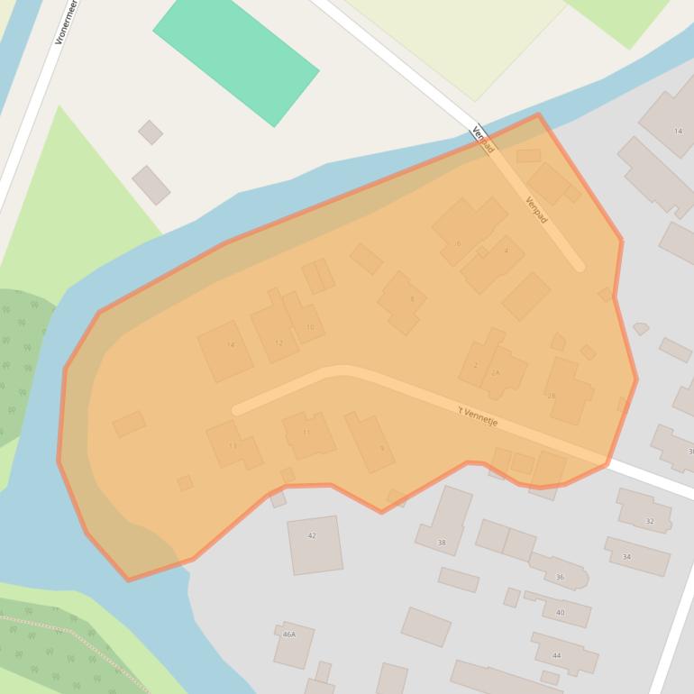Kaart van postcodegebied 1834AT.