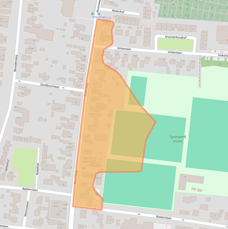 Kaart van postcodegebied 1834CD.