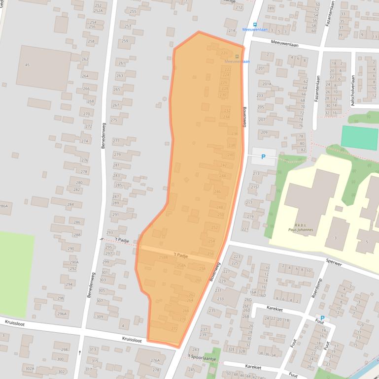 Kaart van postcodegebied 1834CR.