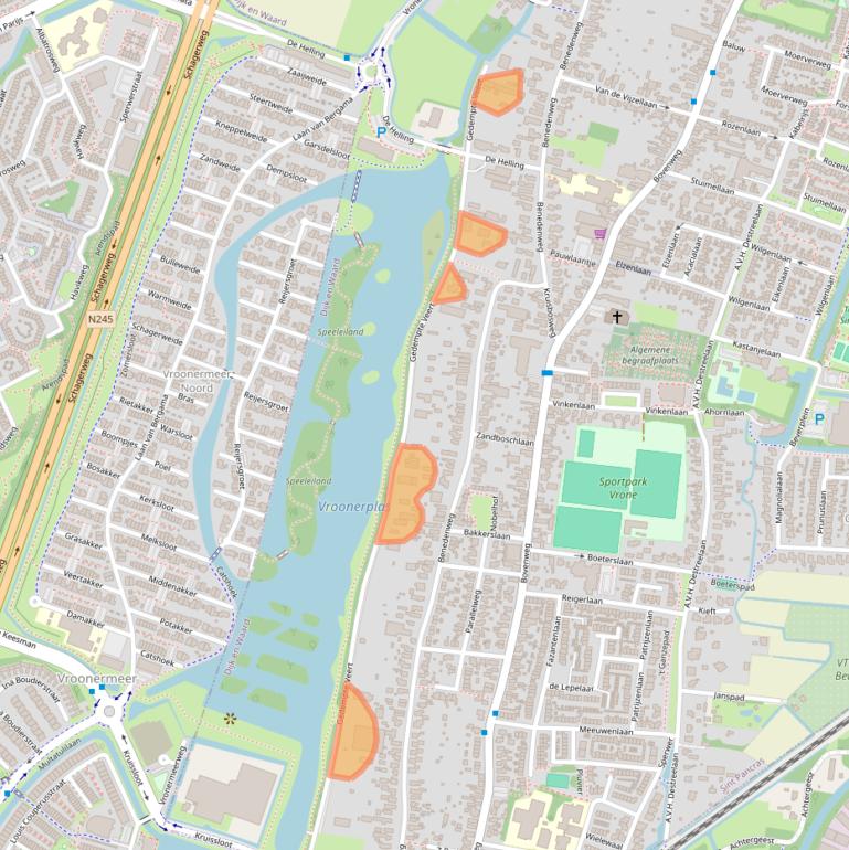 Kaart van postcodegebied 1834DC.