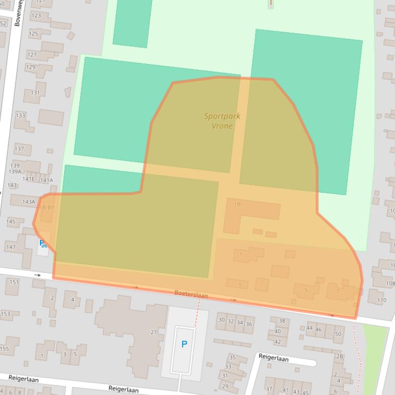 Kaart van postcodegebied 1834GP.