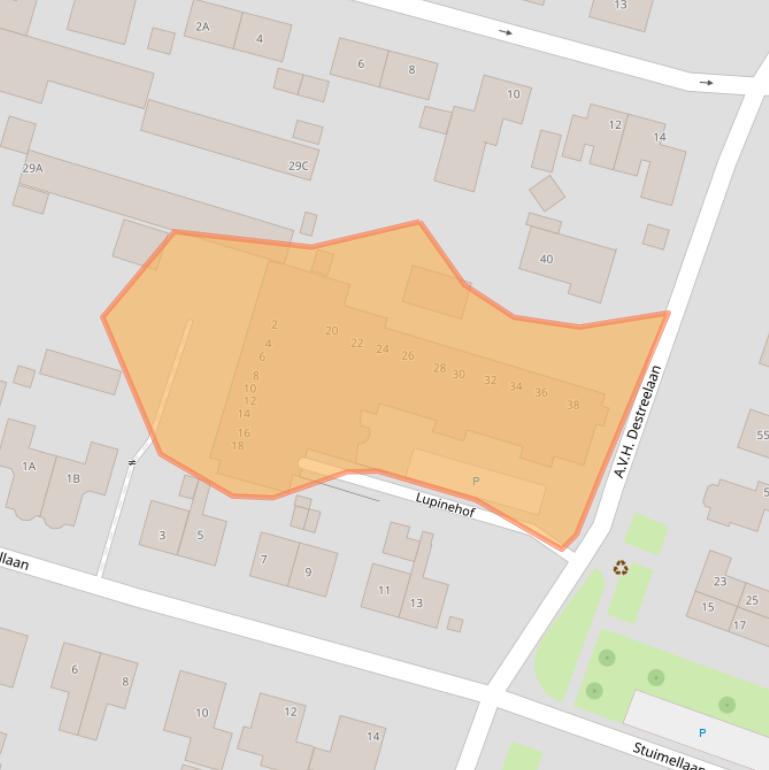 Kaart van postcodegebied 1834GV.