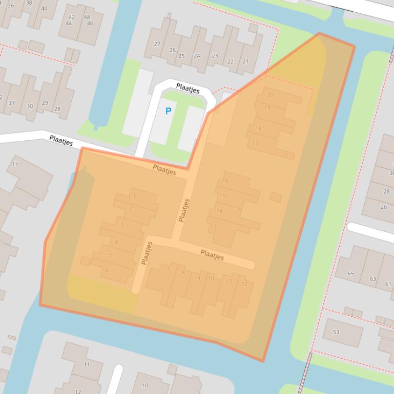 Kaart van postcodegebied 1834HA.