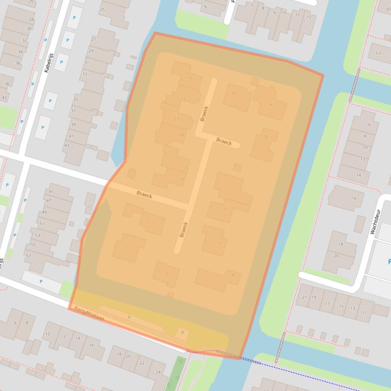 Kaart van postcodegebied 1834HC.