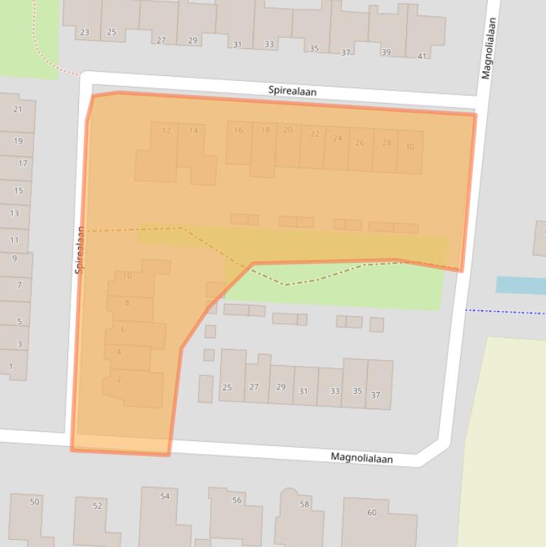 Kaart van postcodegebied 1834KM.