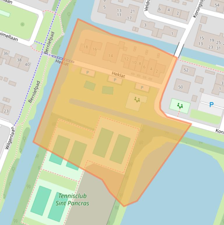 Kaart van postcodegebied 1834TE.