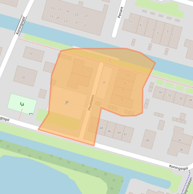 Kaart van postcodegebied 1834TL.