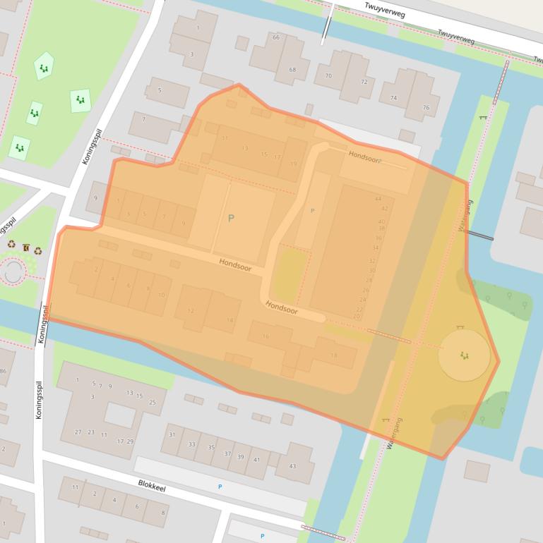 Kaart van postcodegebied 1834TM.