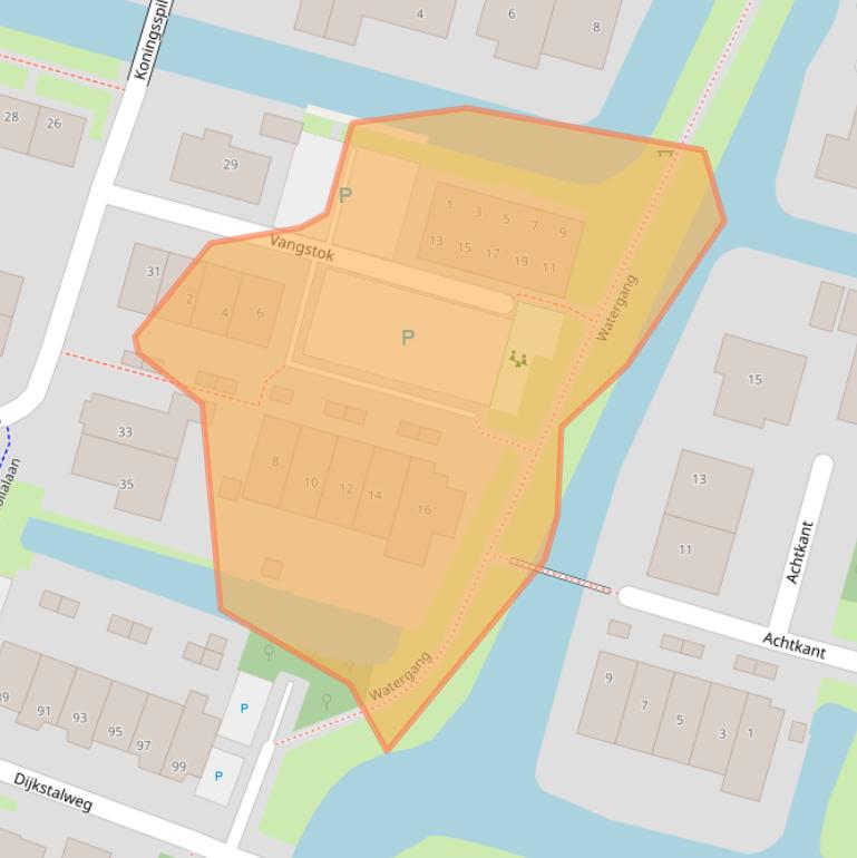 Kaart van postcodegebied 1834TS.