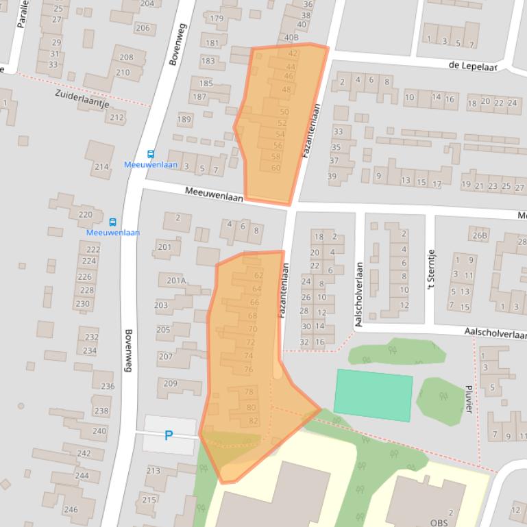 Kaart van postcodegebied 1834XD.