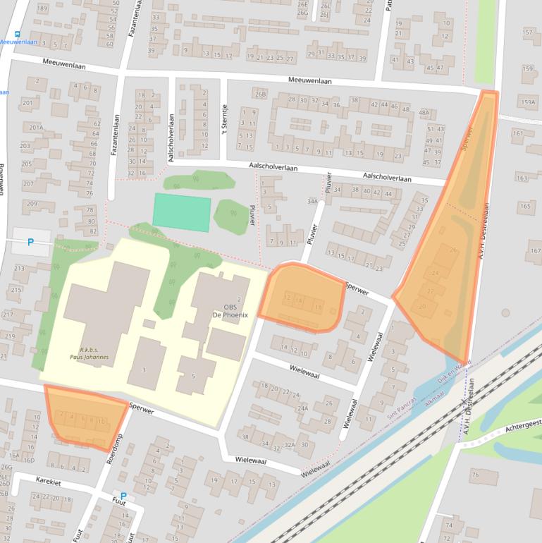 Kaart van postcodegebied 1834XP.