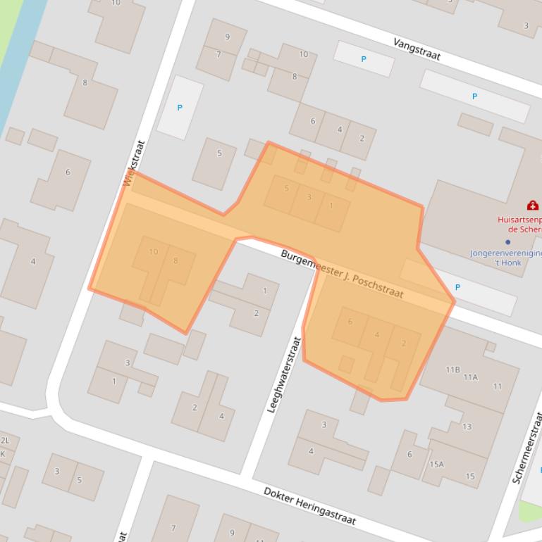 Kaart van postcodegebied 1841GL.