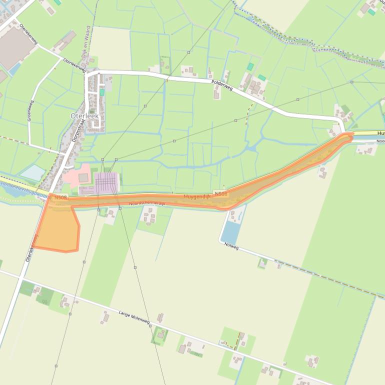 Kaart van postcodegebied 1842GP.