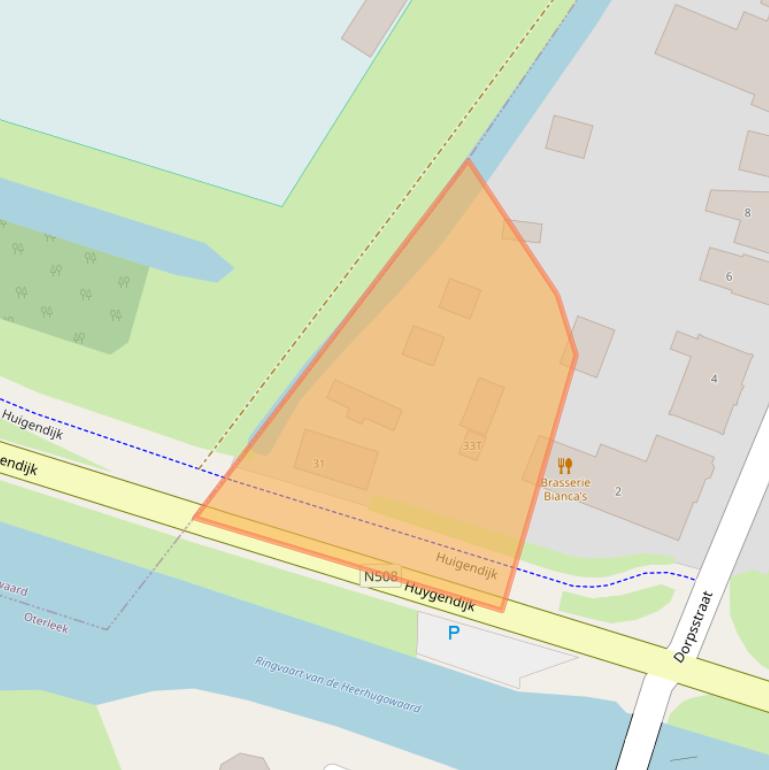 Kaart van postcodegebied 1842GR.