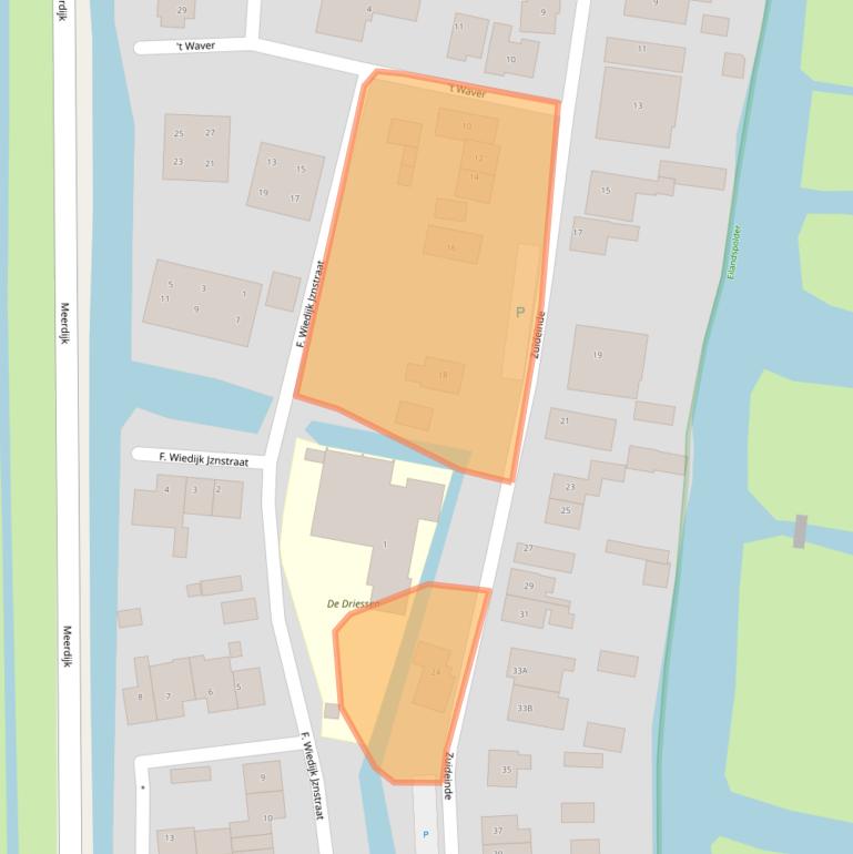 Kaart van postcodegebied 1843JN.
