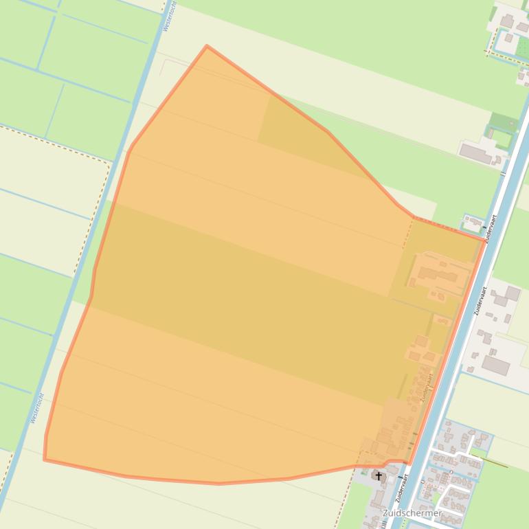 Kaart van postcodegebied 1846LH.