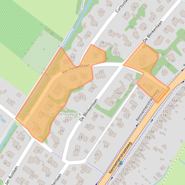 Kaart van postcodegebied 1851AK.