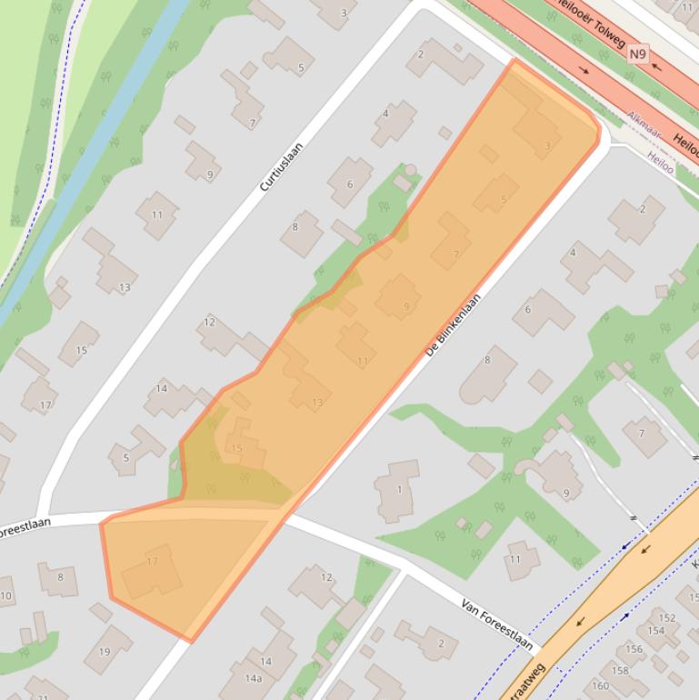 Kaart van postcodegebied 1851AN.