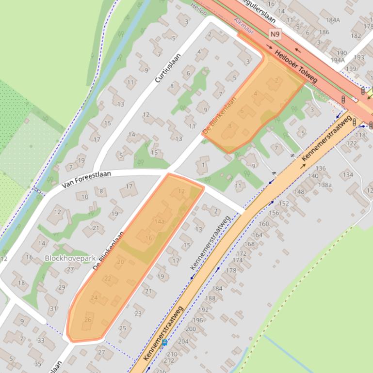 Kaart van postcodegebied 1851AR.