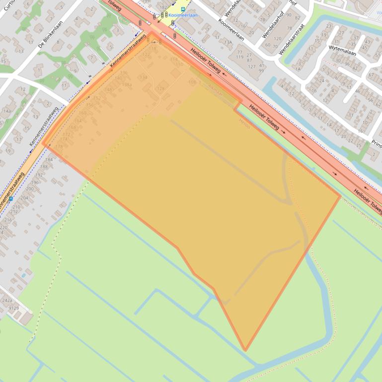 Kaart van postcodegebied 1851AV.