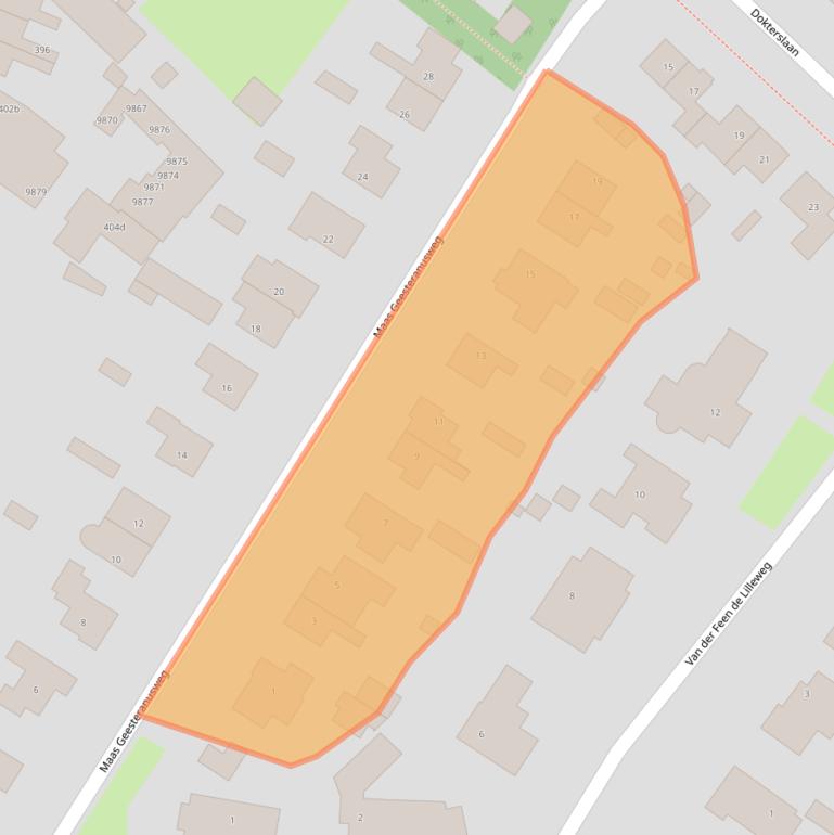 Kaart van postcodegebied 1851BN.
