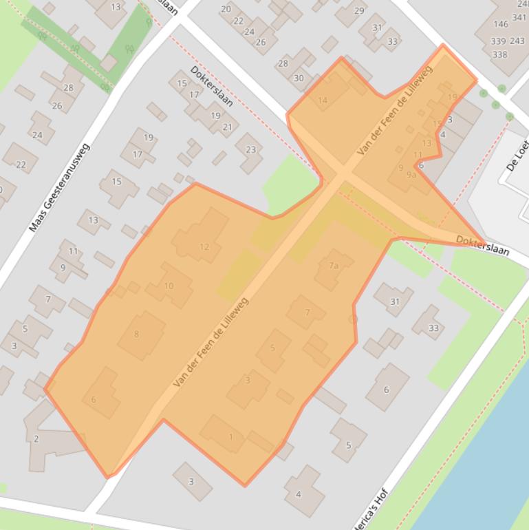 Kaart van postcodegebied 1851BR.