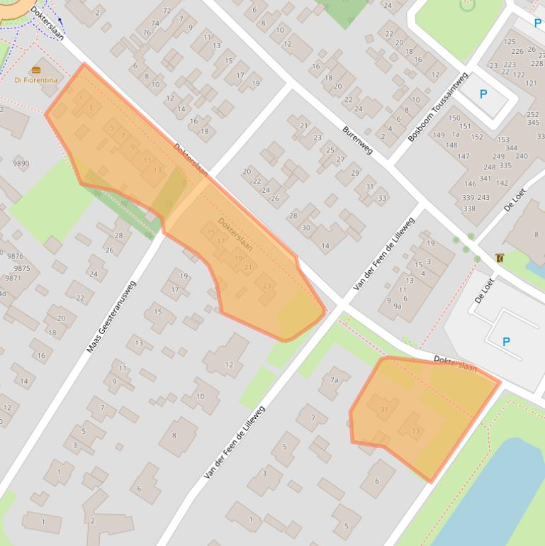 Kaart van postcodegebied 1851BS.