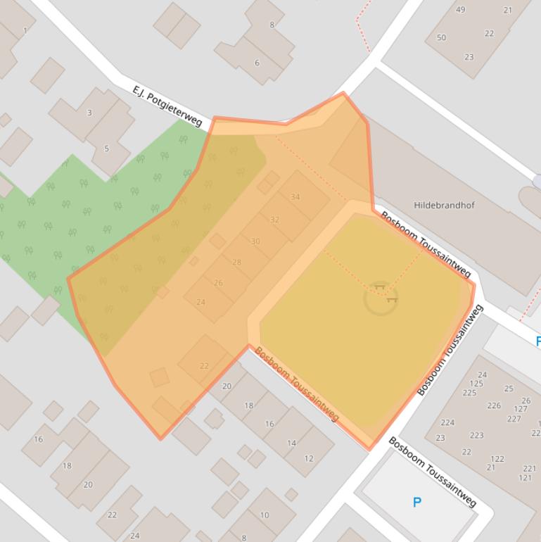 Kaart van postcodegebied 1851CM.