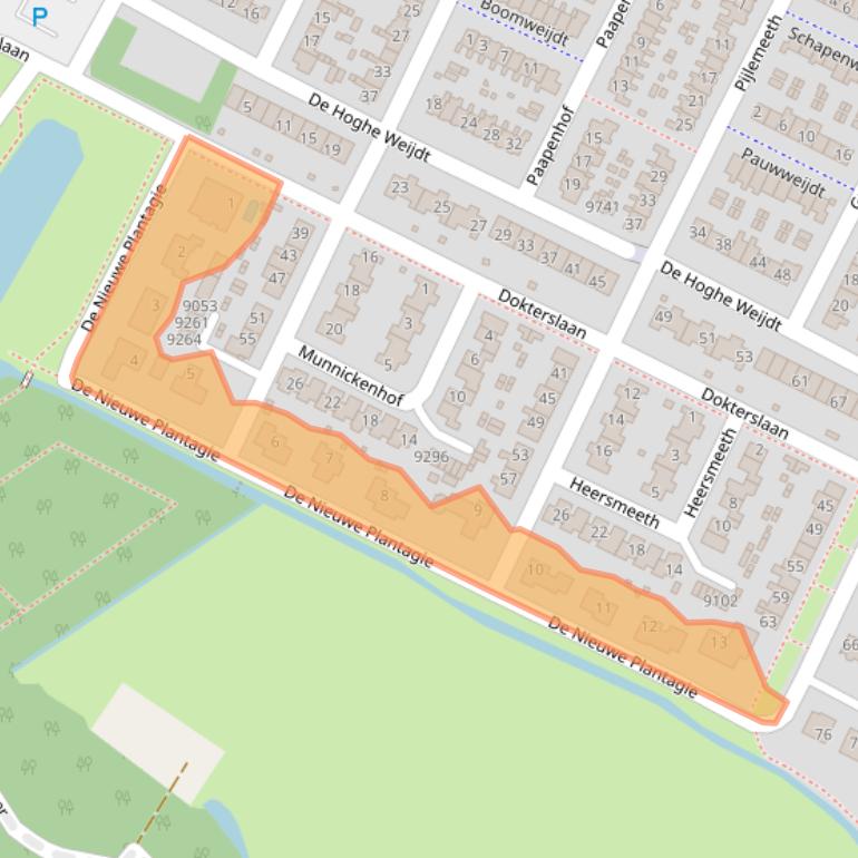 Kaart van postcodegebied 1851EA.