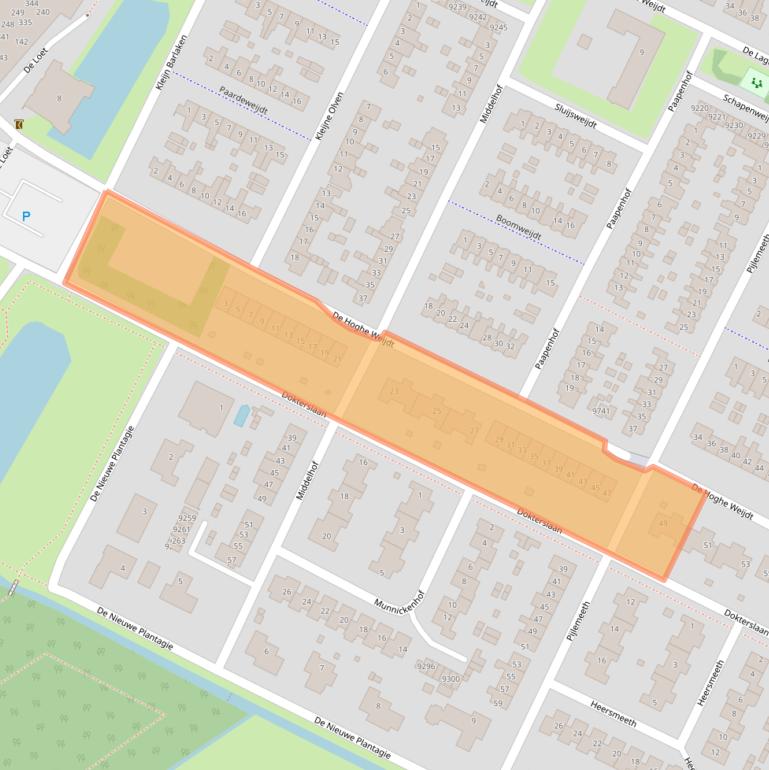 Kaart van postcodegebied 1851EB.