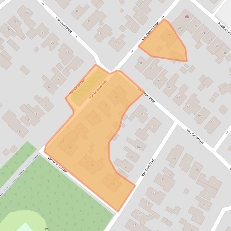 Kaart van postcodegebied 1851JK.