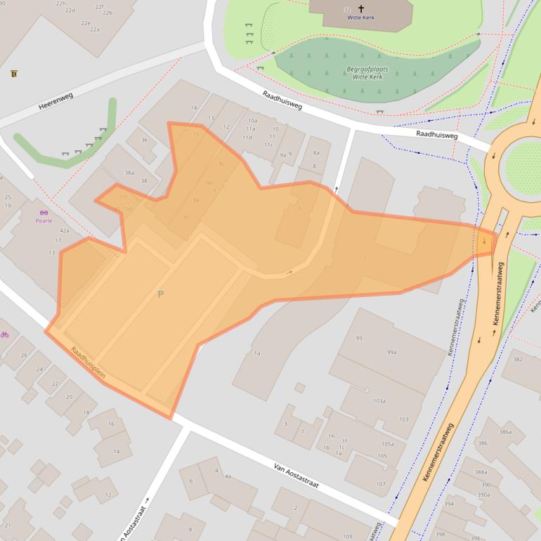 Kaart van postcodegebied 1851JL.