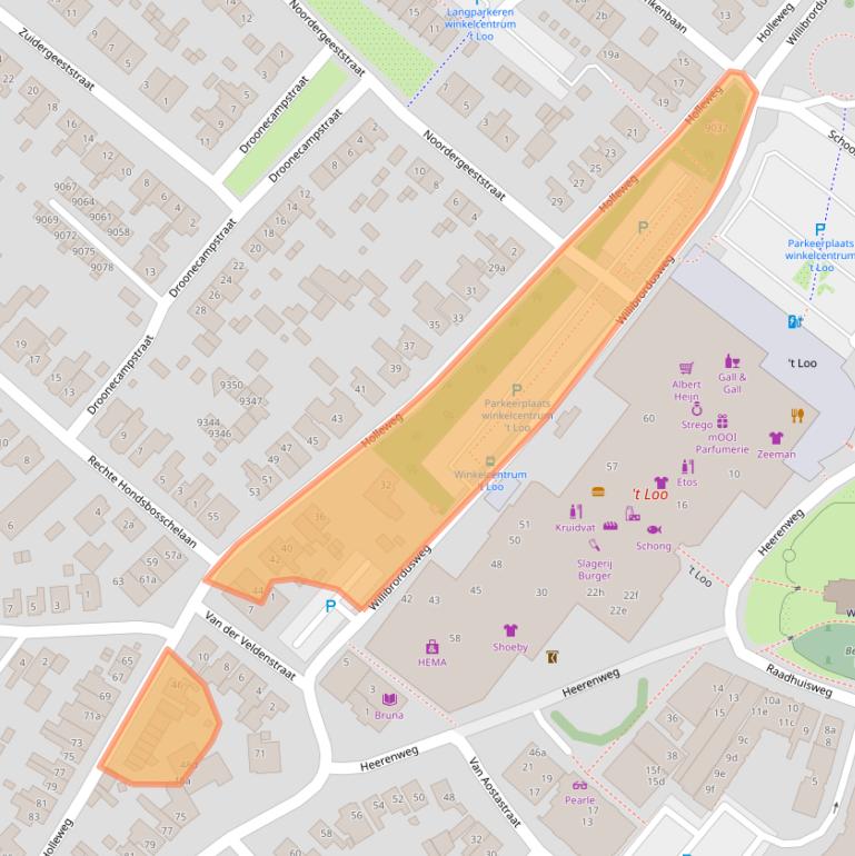Kaart van postcodegebied 1851KH.
