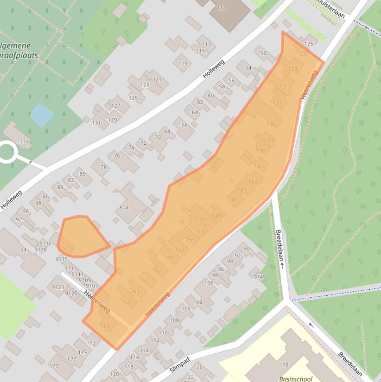 Kaart van postcodegebied 1851KN.