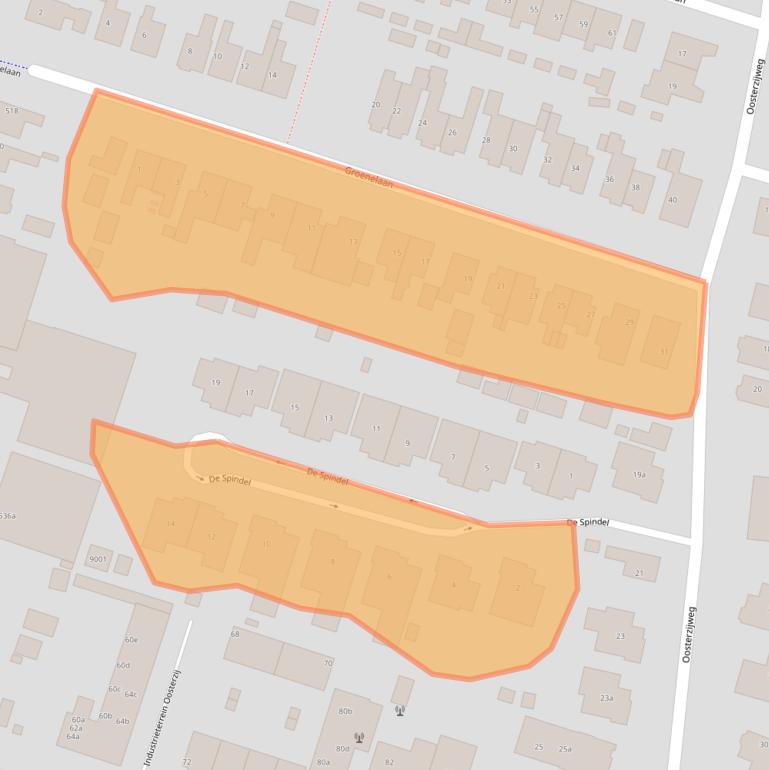 Kaart van postcodegebied 1851NR.