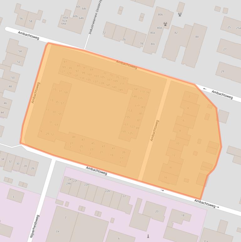 Kaart van postcodegebied 1851NT.