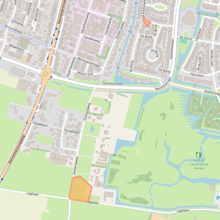 Kaart van postcodegebied 1851NV.