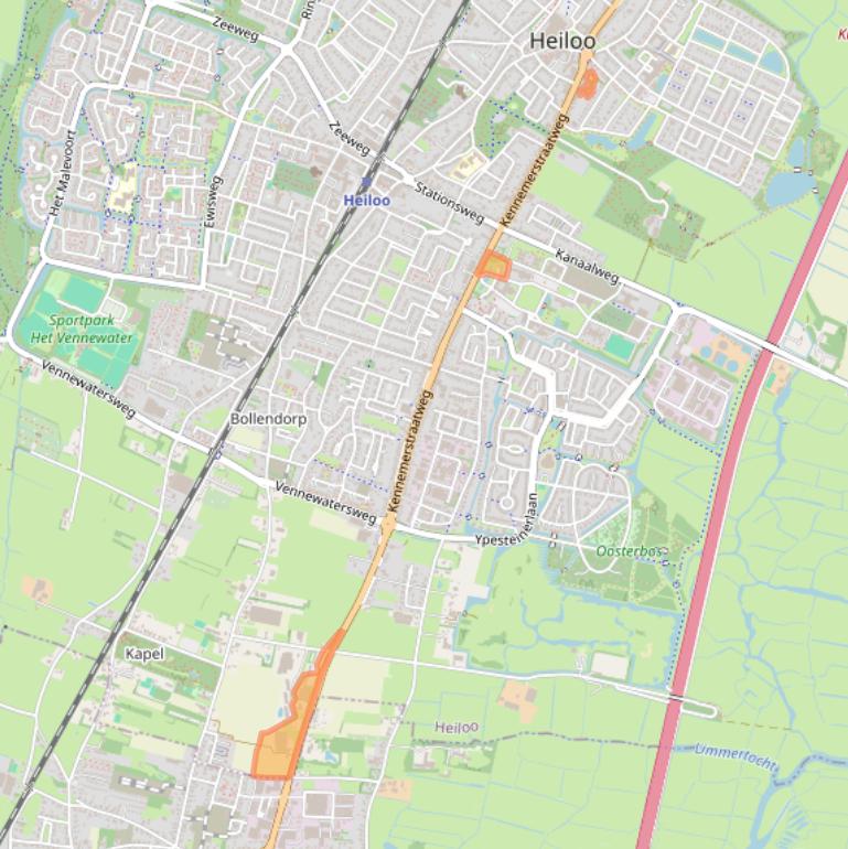 Kaart van postcodegebied 1851PD.