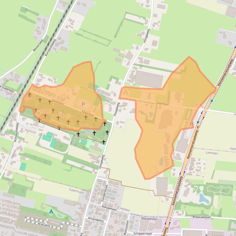 Kaart van postcodegebied 1851PE.