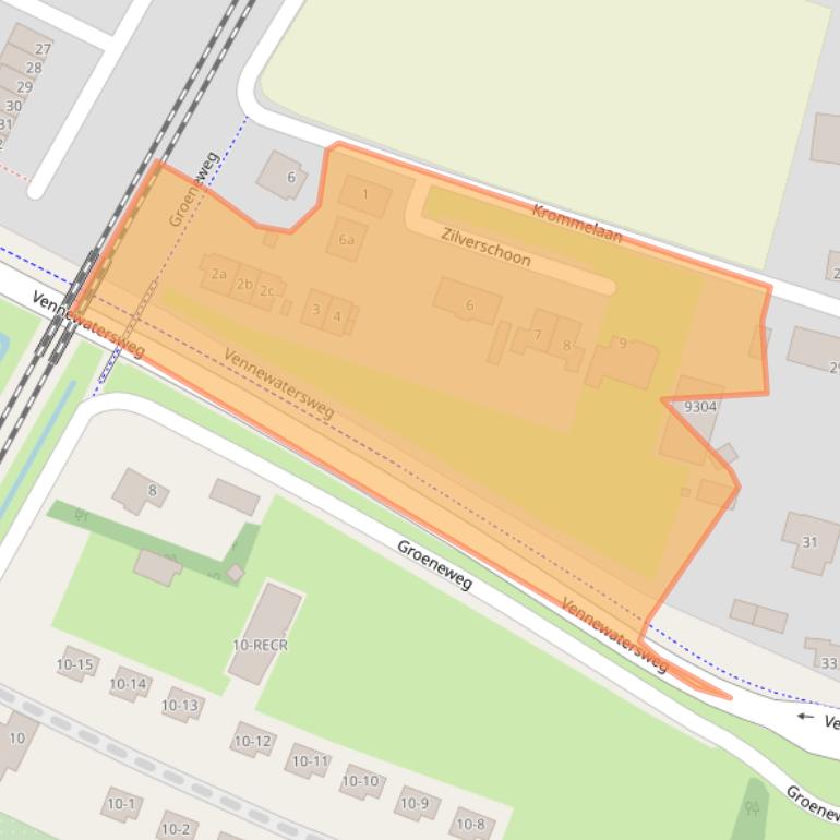 Kaart van postcodegebied 1851SZ.