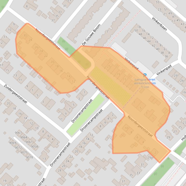 Kaart van postcodegebied 1851TG.