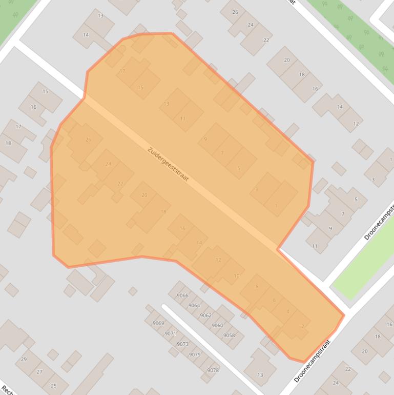 Kaart van postcodegebied 1851TJ.