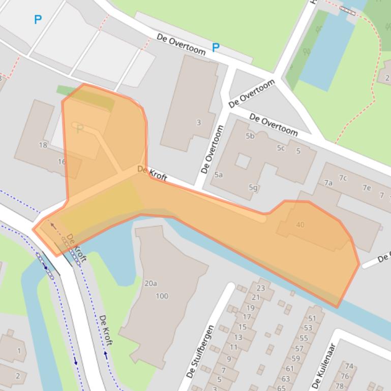 Kaart van postcodegebied 1851VS.