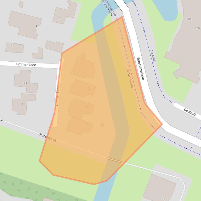 Kaart van postcodegebied 1851WL.